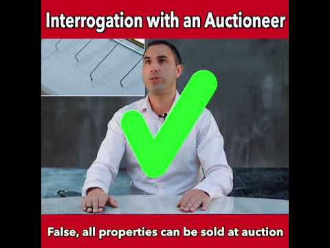 Interrogation with an Auctioneer