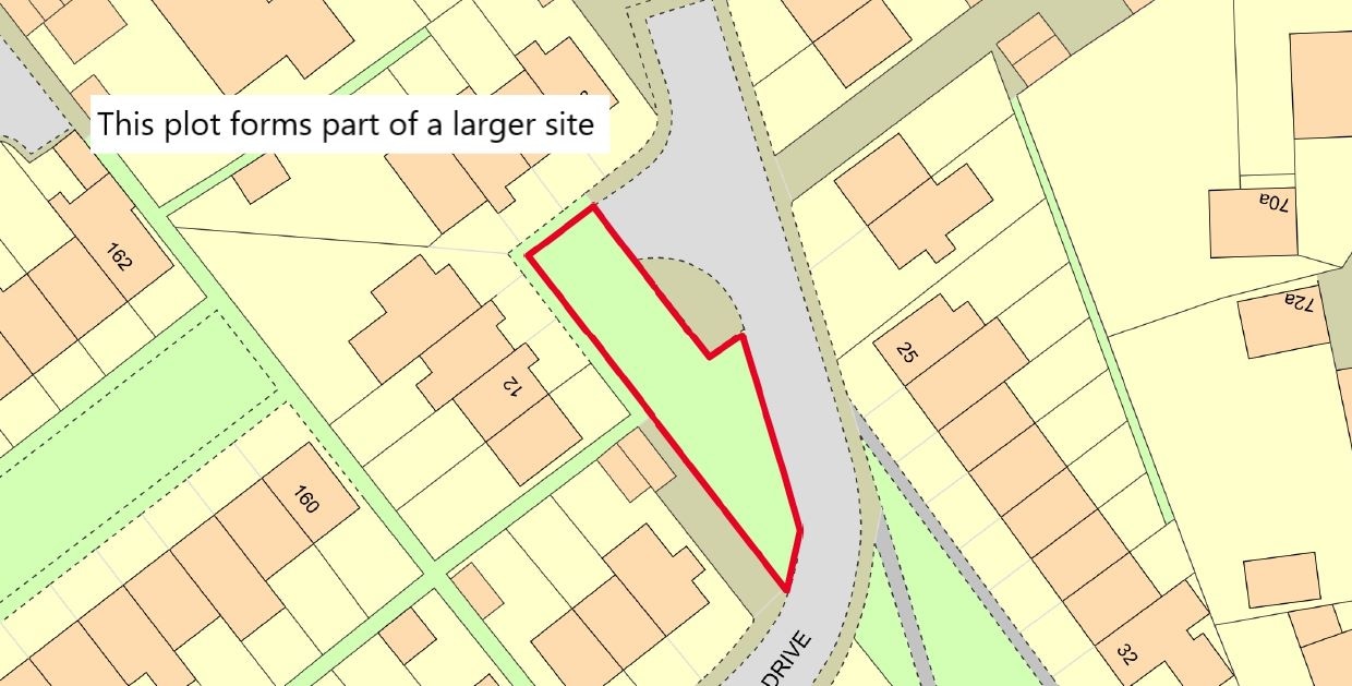 Land Adjacent to 10 Broadlands Drive, Chatham, Kent, ME5 8HH