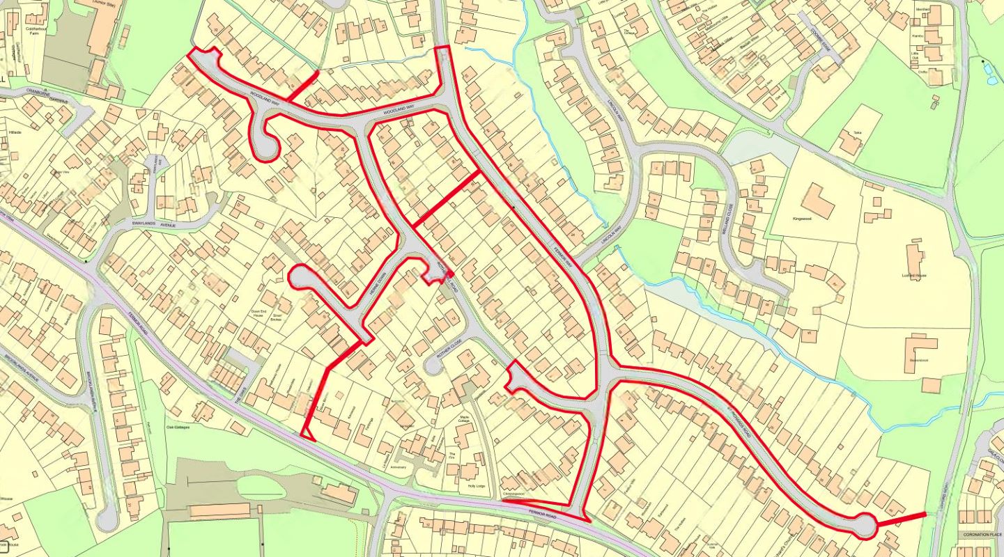 Land to the North East of Fermor Road, Crowborough, East Sussex, TN6 3BN