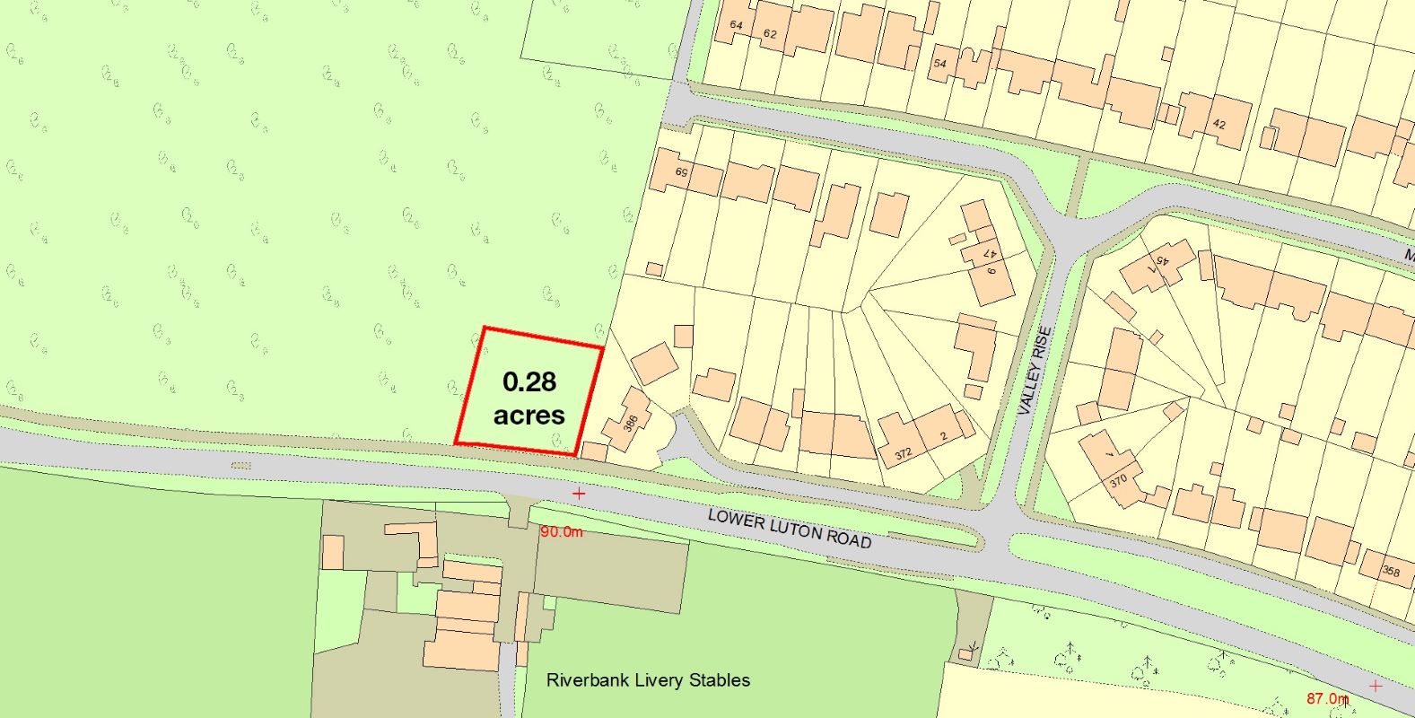 Land at Manor End, Lower Luton Road, Wheathampstead, St. Albans, Hertfordshire, AL4 8JH
