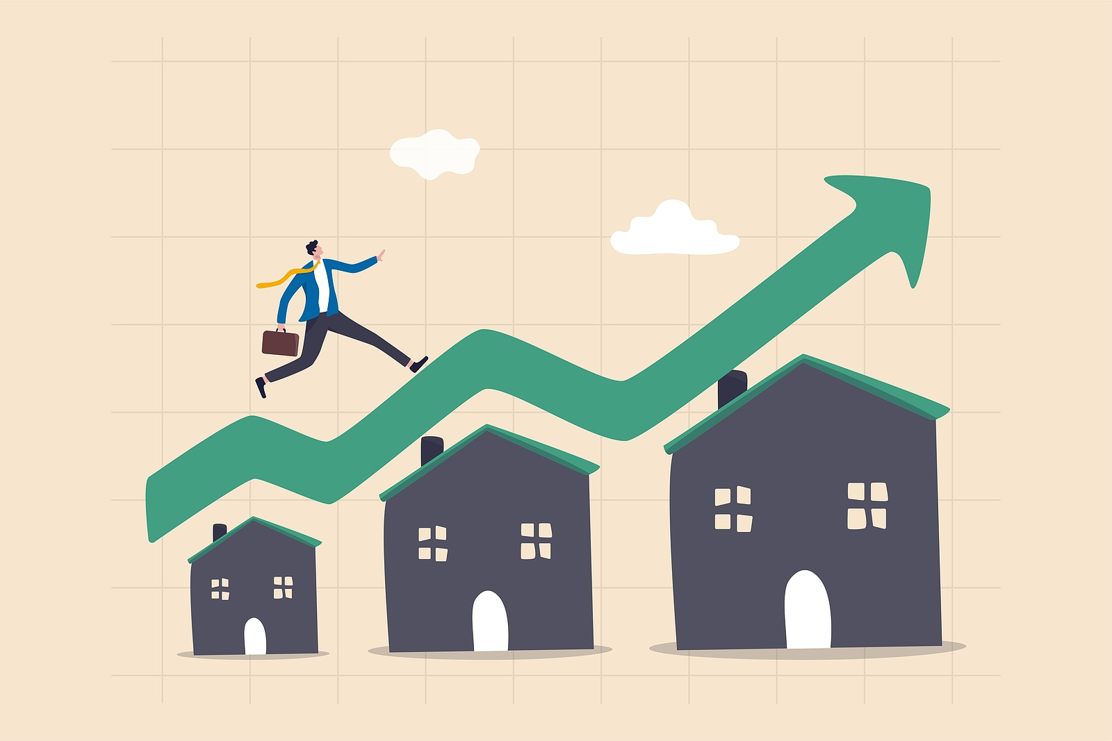 House prices increased by 8.5% in 2020